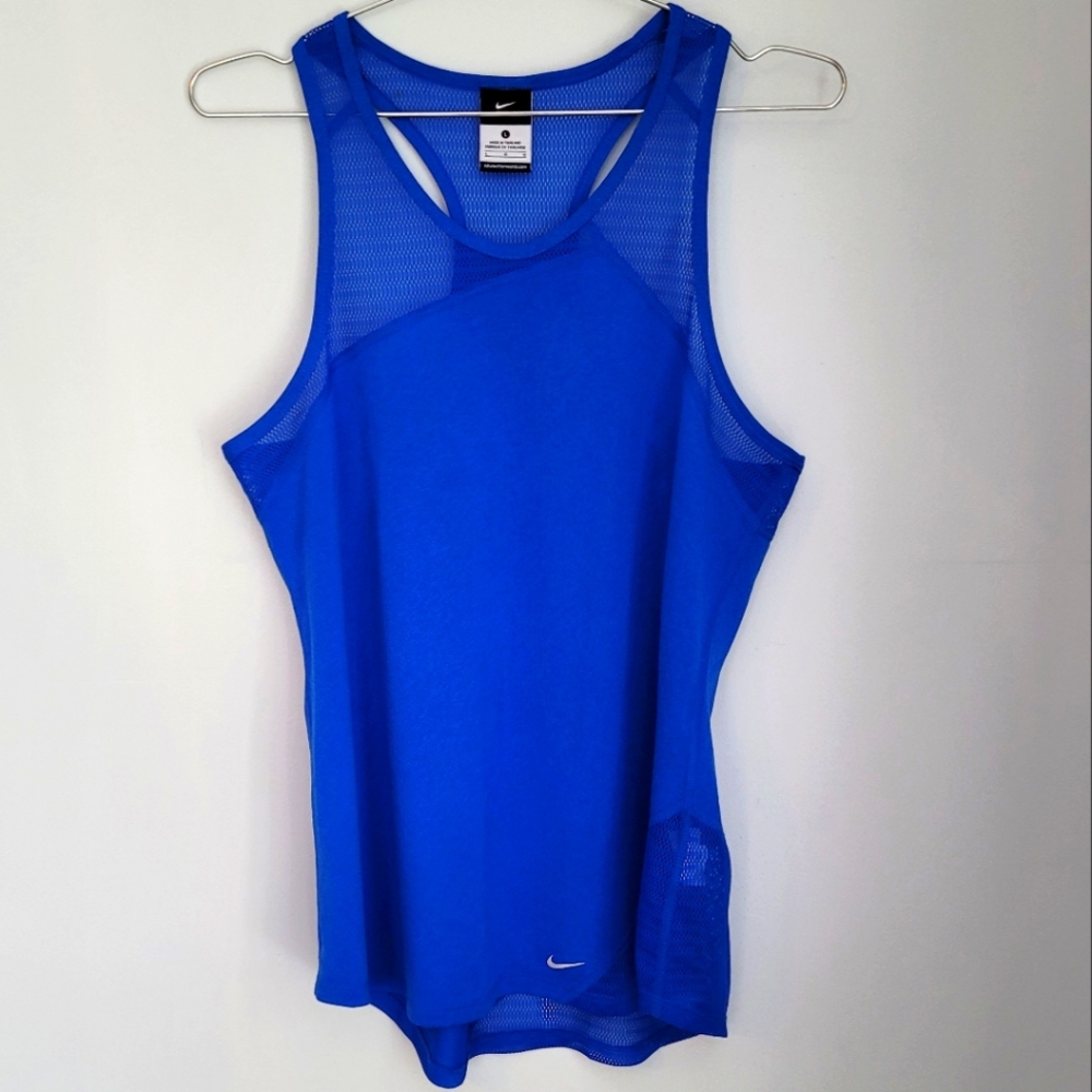 Nike Racerback Tank – Vibrant Royal Blue Size Large